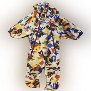 Patagonia fleece bunting 0-3 months